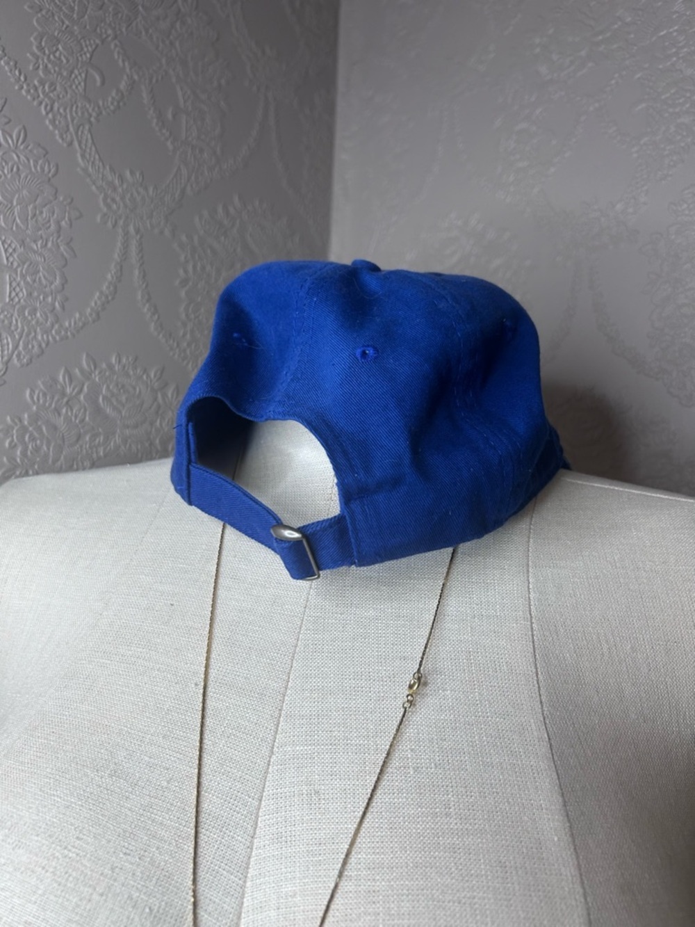 Disney Blue Aladdin Genie Embroidered Baseball Cap - Picture 3 of 5